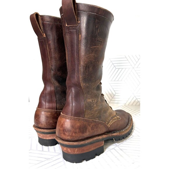 White's Men's size 8 B Hunter Vibram Handmade Spokane Washington Leather Boots - Picture 6 of 16